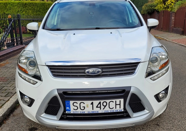 Ford Kuga cena 43900 przebieg: 164000, rok produkcji 2012 z Gliwice małe 436